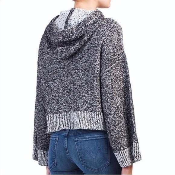 Anthropologie Ruby Moon cropped hooded sweater XS - Picture 2 of 10